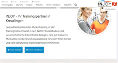 Desktop Screenshot of injoy-kreuzlingen.ch
